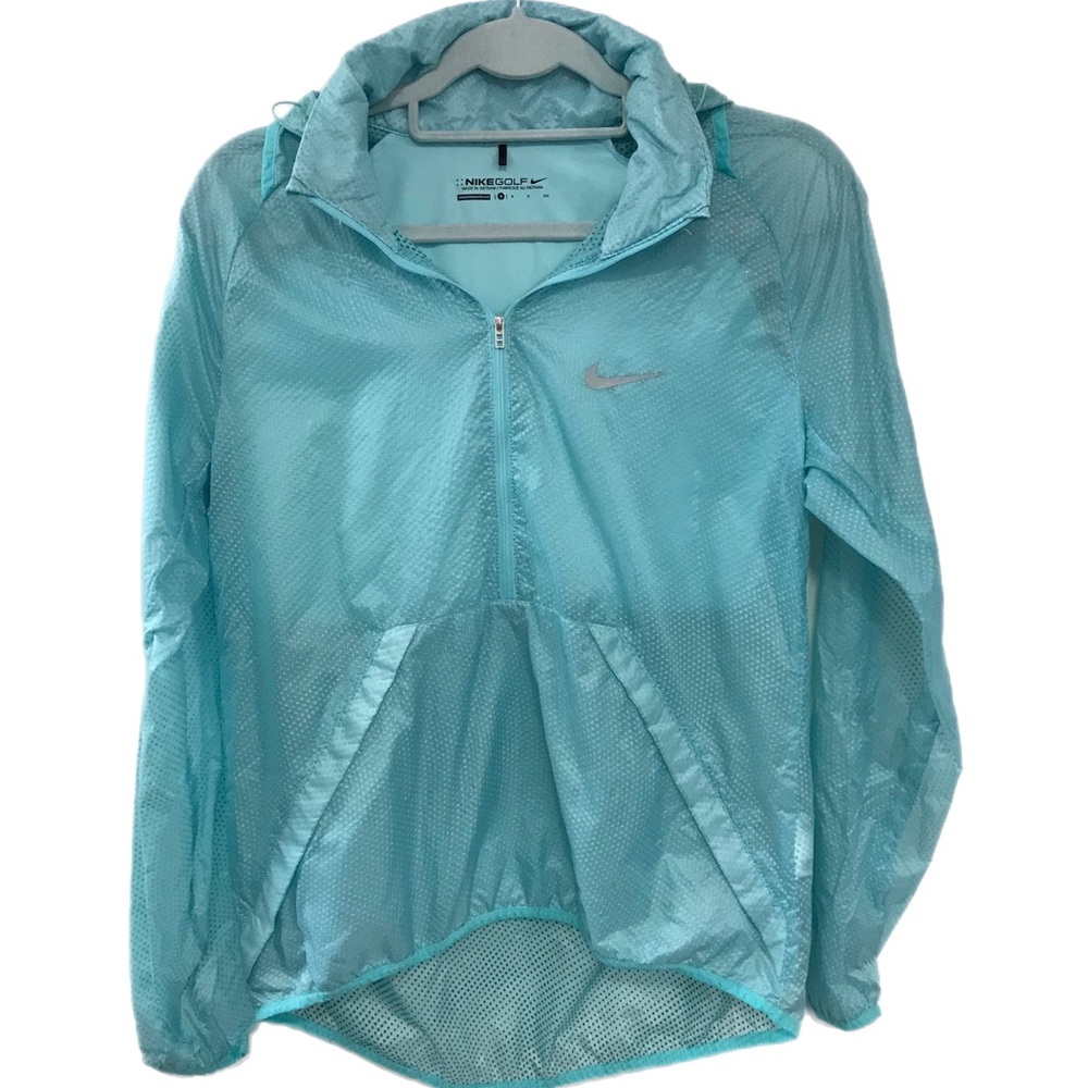 Nike Aqua Hyperlite Translucent 1/2 Zip Jacket